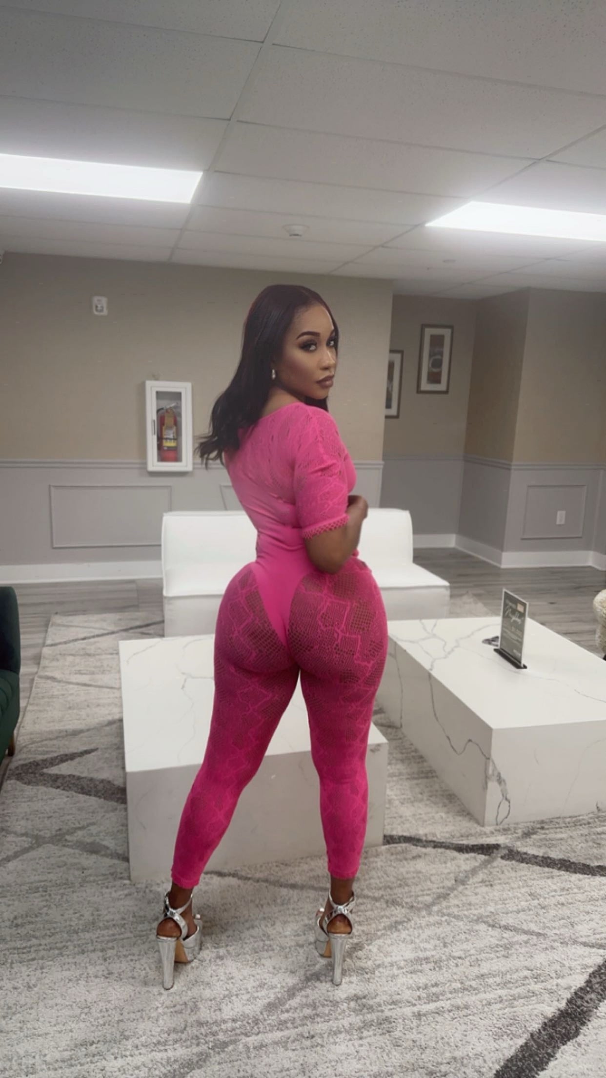 PINK-A-BOO JUMPSUIT